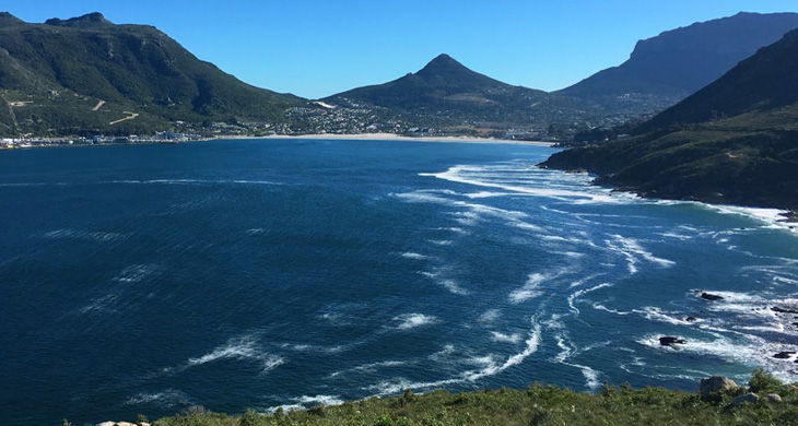 Ocean with Lion's Head in background